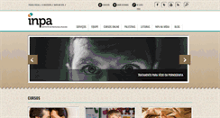Desktop Screenshot of inpaonline.com.br
